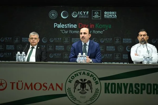 Konya’da Konyaspor-Filistin Milli Takımı maçı için çağrı