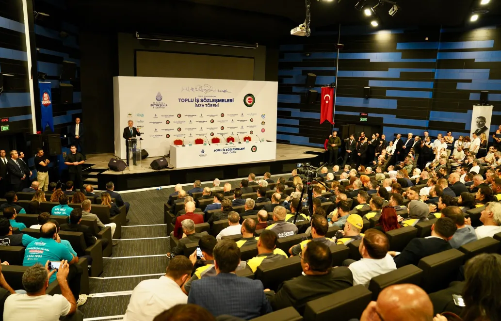 İBB ile HAK-İŞ sendikaları arasında 45 bin çalışanı kapsayan toplu iş sözleşmesi imzalandı