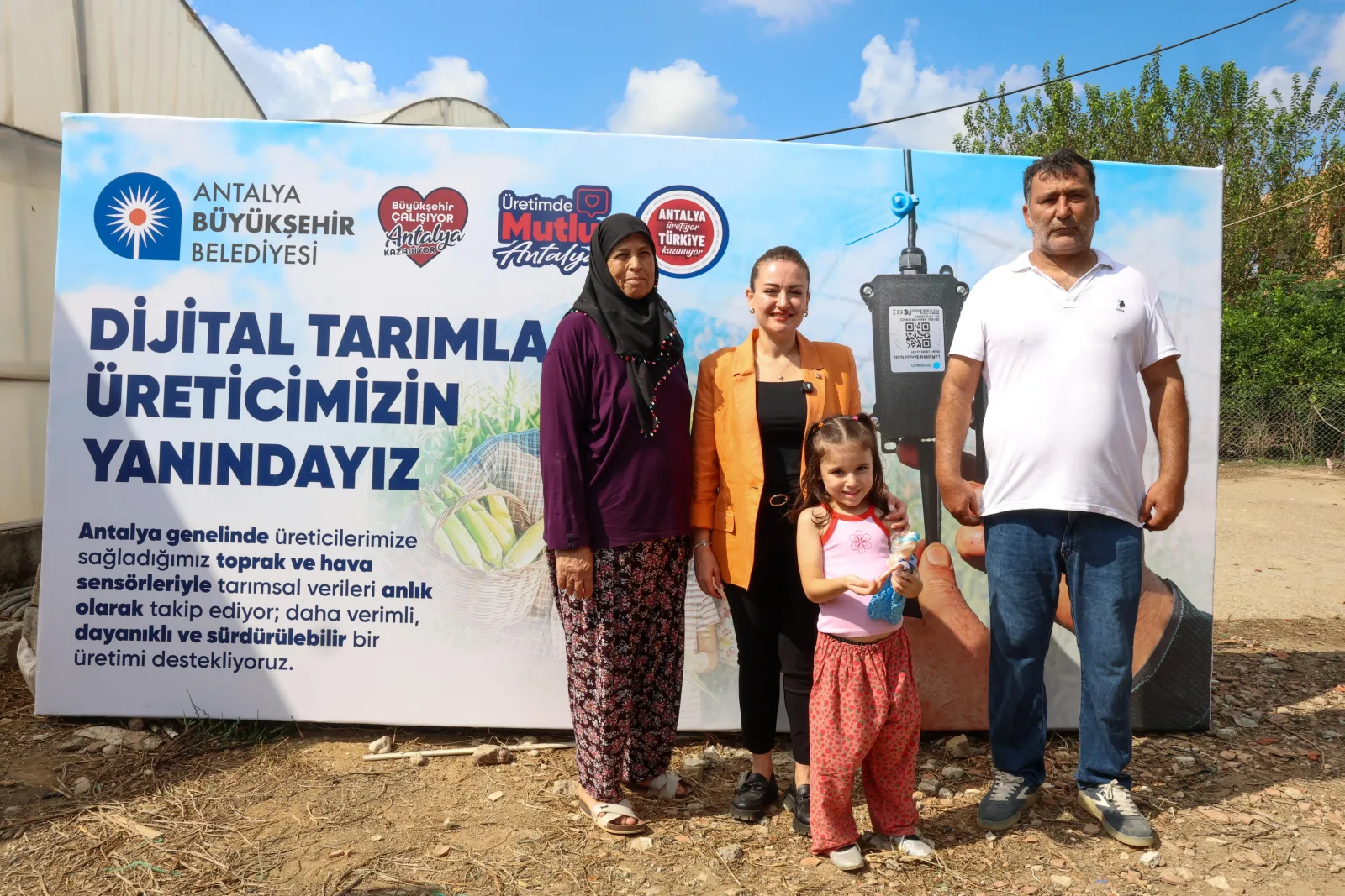 Antalya’da 700 üreticiye dijital sensör desteği