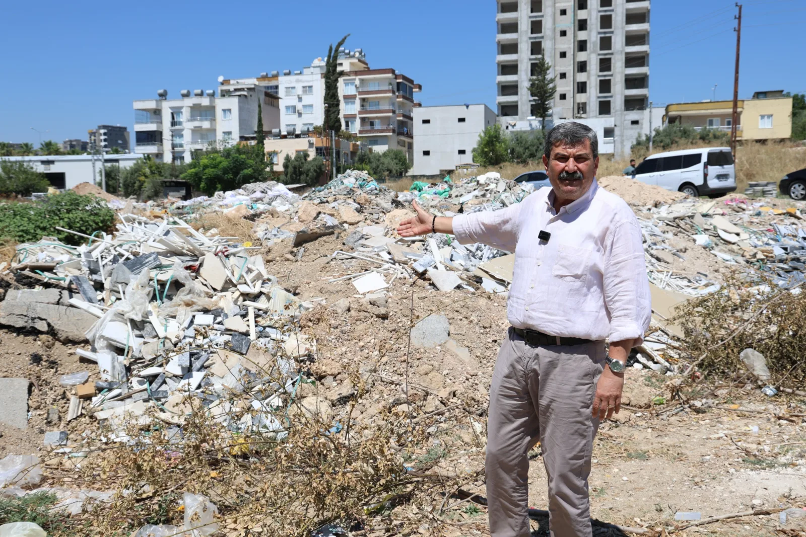 Toroslar’da kaçak dökümlere karşı denetimler artırıldı