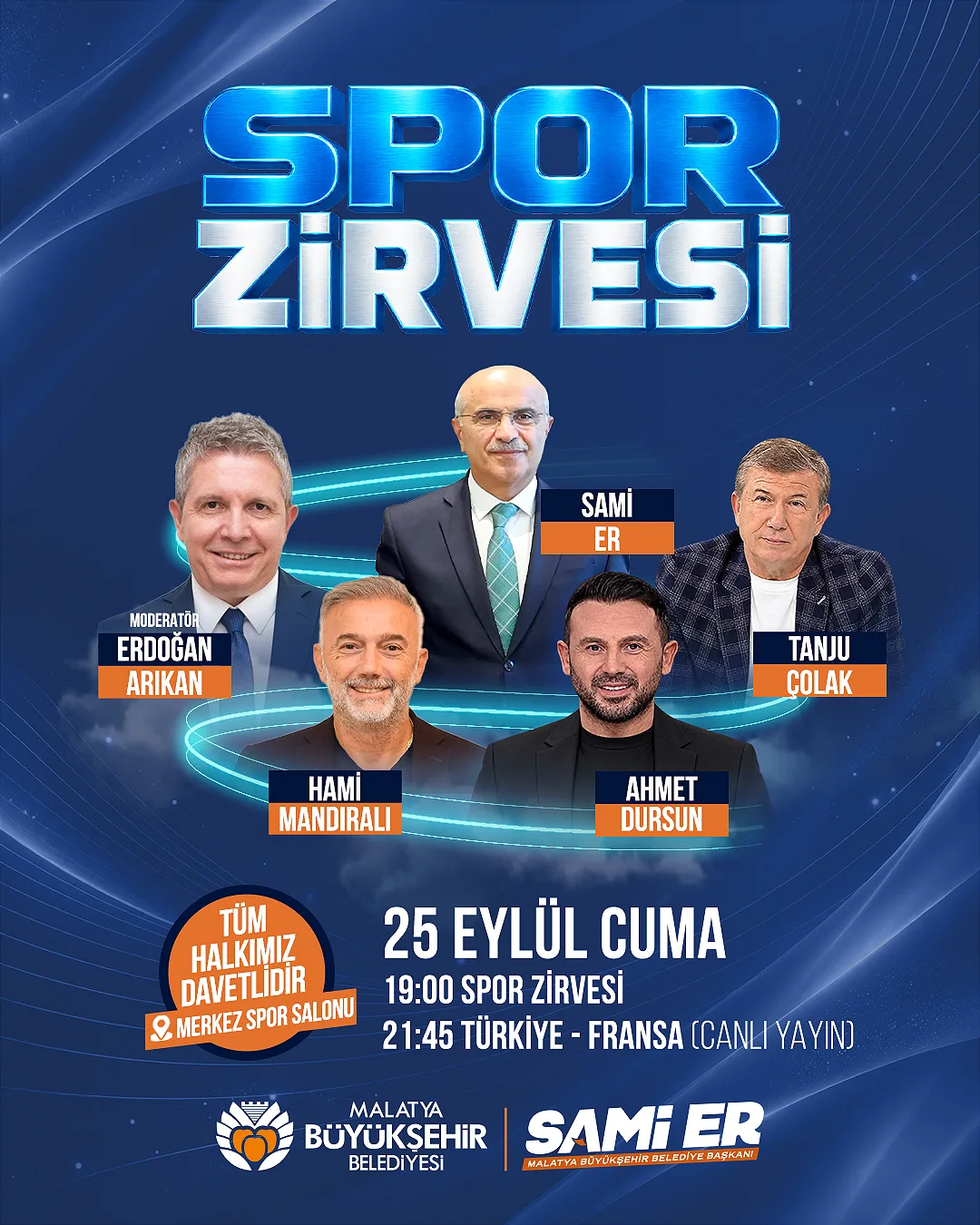 Malatya’da spor zirvesi düzenlenecek, ardından milli maç heyecanı yaşanacak