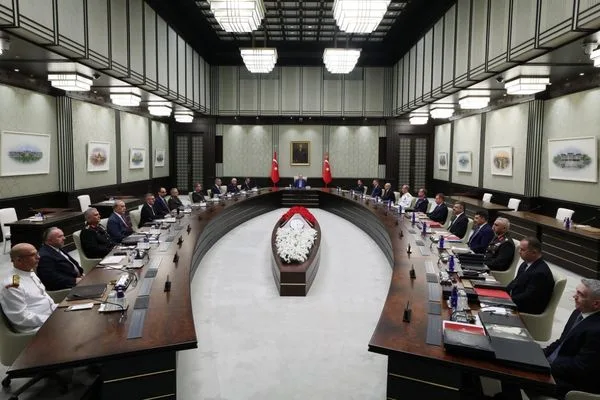 MGK, Cumhurbaşkanı Recep Tayyip Erdoğan başkanlığında toplandı