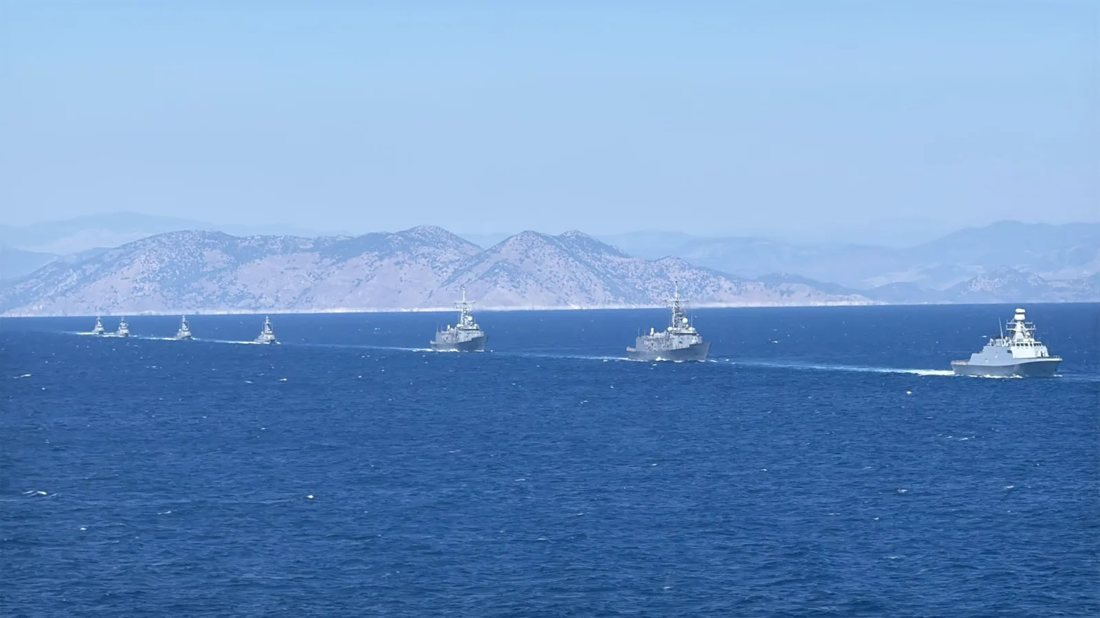 Denizkurdu-I Tatbikatı’nda deniz ve hava unsurları sahne aldı