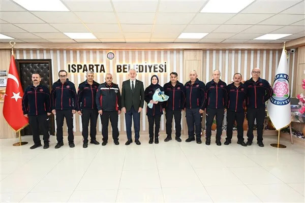 Isparta’da itfaiye ekipleri 9 ayda 310 yangına müdahale etti