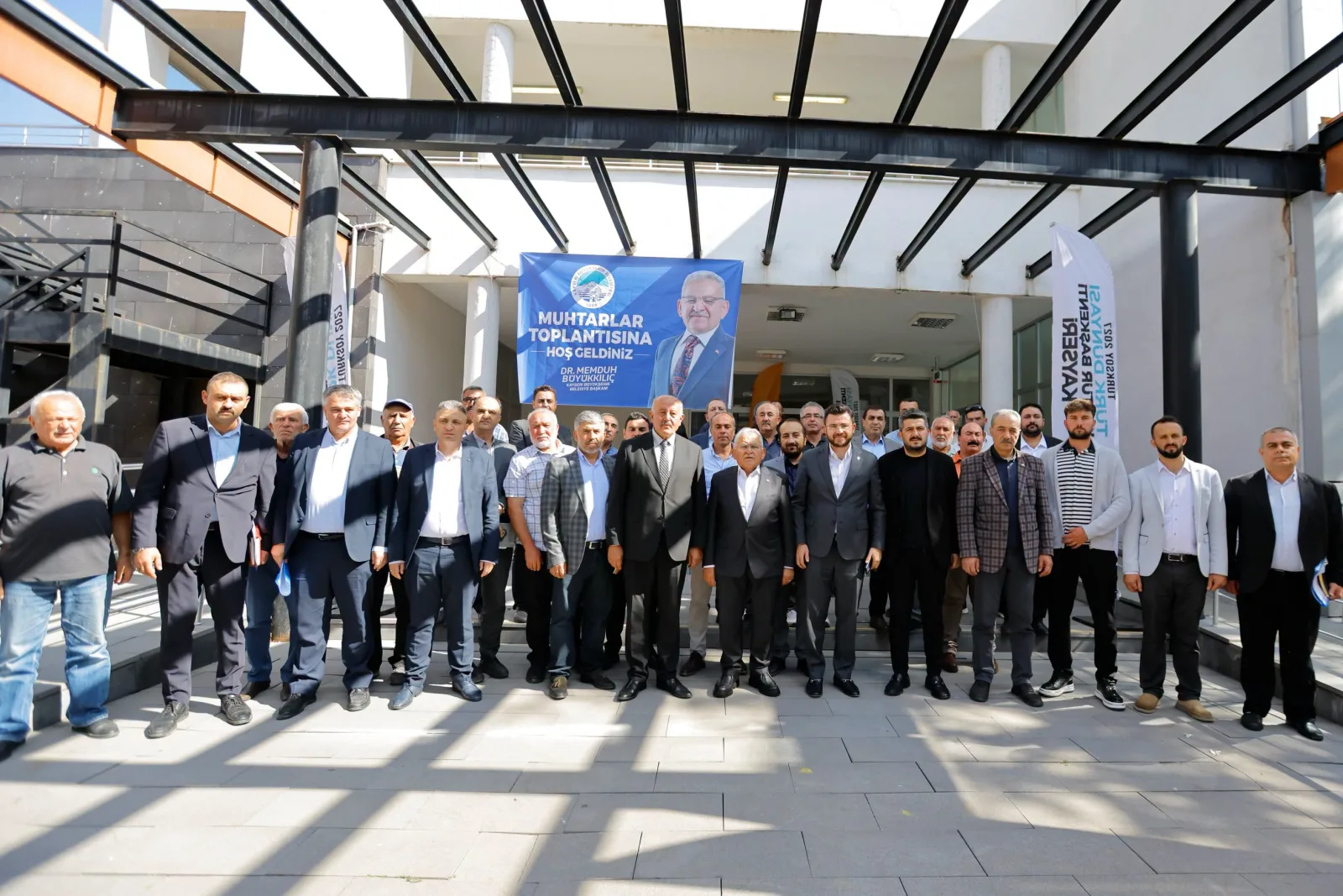 Başkan Büyükkılıç, Felahiye, Özvatan ve Akkışla'da muhtarlarla bir araya geldi