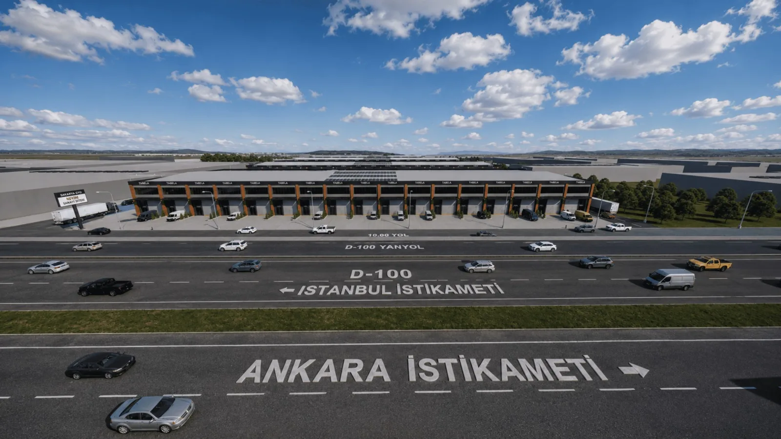 Sakarya'nın yeni sanayi üssü: Nehir Sanayi Sitesi D-100 hattında yükseliyor