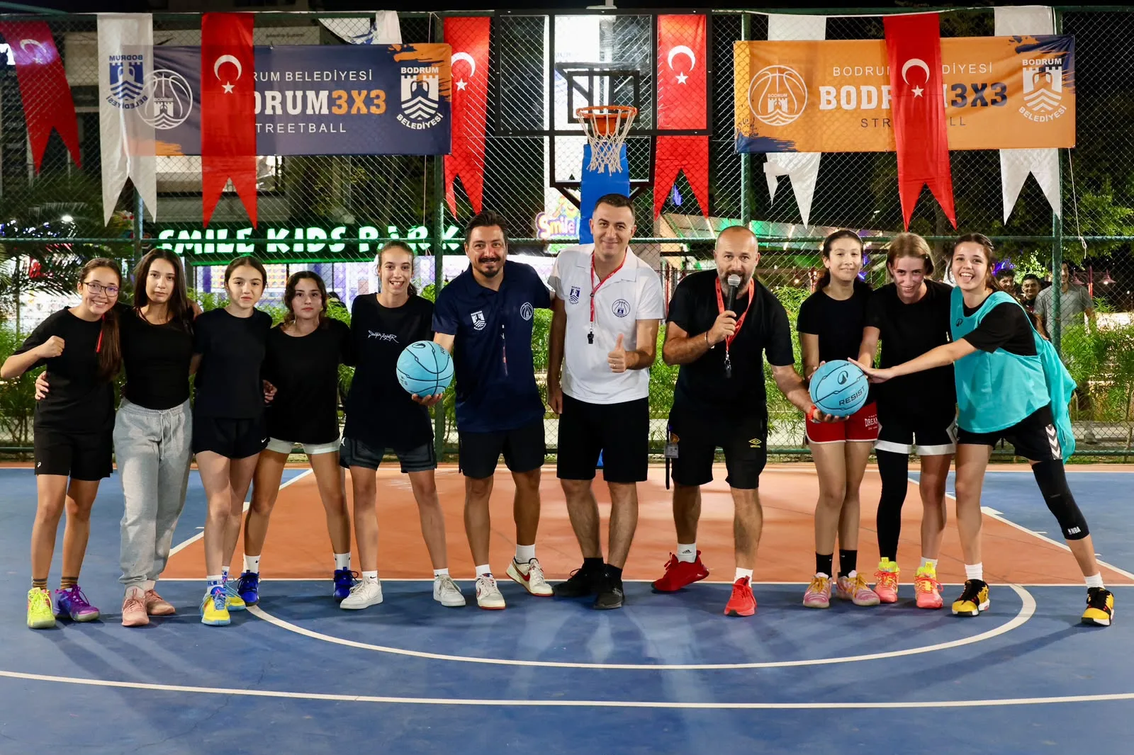 Bodrum 3x3 Streetball turnuvası Turgutreis’te başladı
