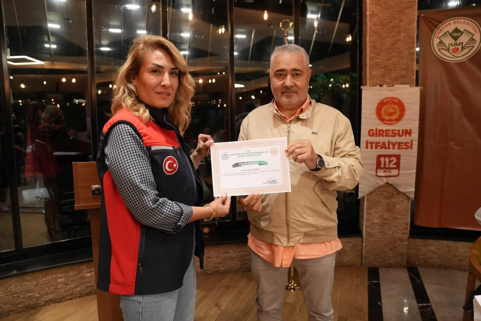 Başkan Köse, İtfaiye Haftası'nda personelle yemekte buluştu
