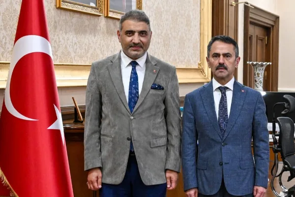 MTA Marmara Bölge Müdürü Ekmekyapar, Kocaeli Valisi Aktaş’ı ziyaret etti