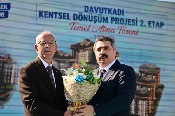 Yıldırım’da Davutkadı Kentsel Dönüşüm Projesi’nin ikinci etabında temel atıldı