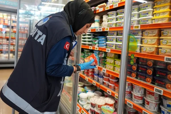 Maltepe Belediyesi, Cevizli'deki marketlerde fiyat ve hijyen denetimi yaptı