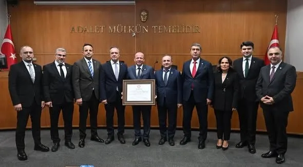 BTSO Başkanı Matlı, mazbatasını aldı