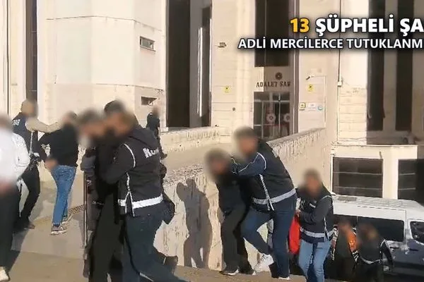Balıkesir’deki silahlı saldırılarda 15 şüpheliden 13’ü tutuklandı