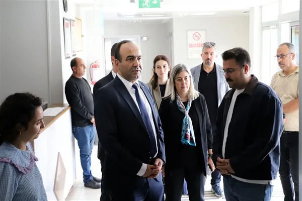Şanlıurfa İl Sağlık Müdürü Berk, Viranşehir’de sağlık tesislerini ve yatırımları inceledi