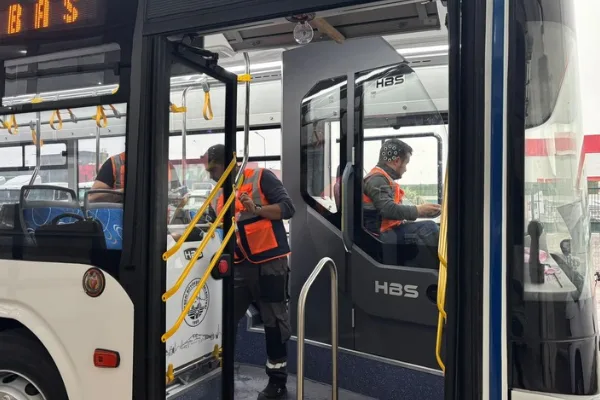Kayseri’de 12 elektrikli otobüsün kabul süreci başladı