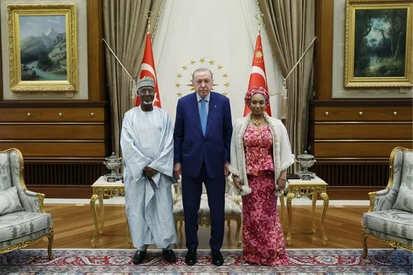 Erdoğan, Nijerya Büyükelçisi Saidu Usman Nasamu Dakingari’yi kabul etti