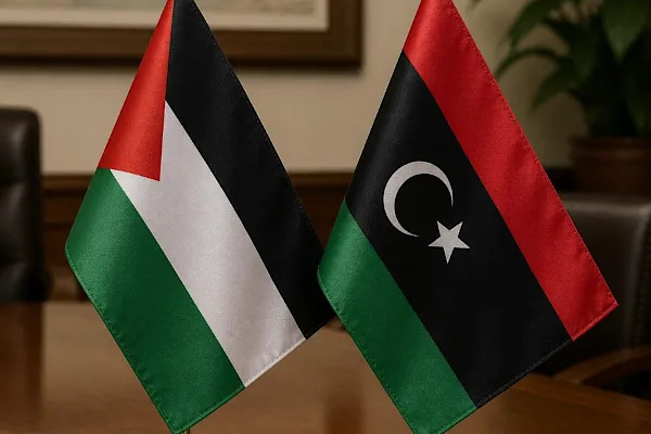 Filistin ve Libya, iş birliği ile Libya’daki Filistin toplumuna desteği görüştü