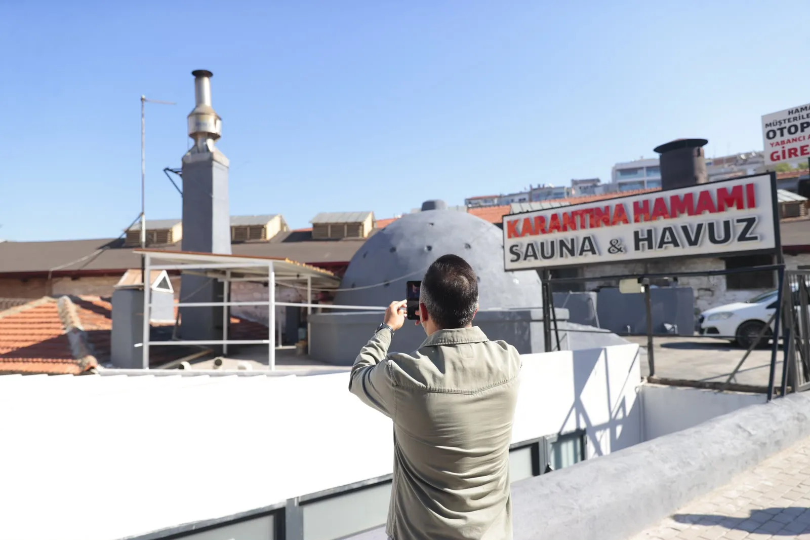 Konak’ta işletmelerin baca sistemleri ve yakıtlarına yönelik denetimler sürüyor