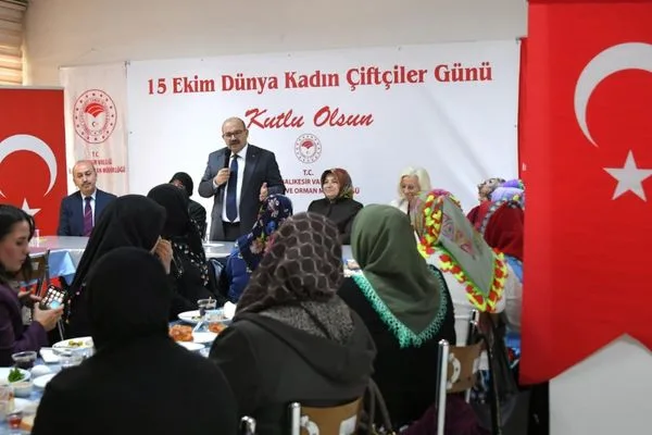 Vali Ustaoğlu: Balıkesir’in üretim gücünün arkasında kadın çiftçiler var