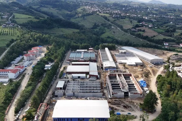 SASKİ’nin Tekkeköy’deki arıtma tesisi yatırımında fiziki gerçekleşme yüzde 72 oldu