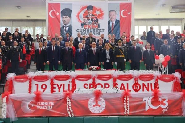 Giresun’da Cumhuriyet Bayramı’nın 103. yıl dönümü törenlerle kutlandı
