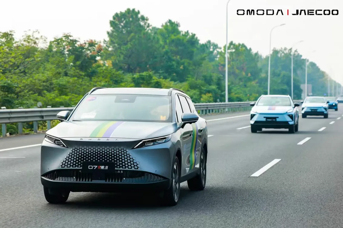 OMODA 5 NEXT SHS-H, tek depoyla 1.015 kilometre menzile ulaştı