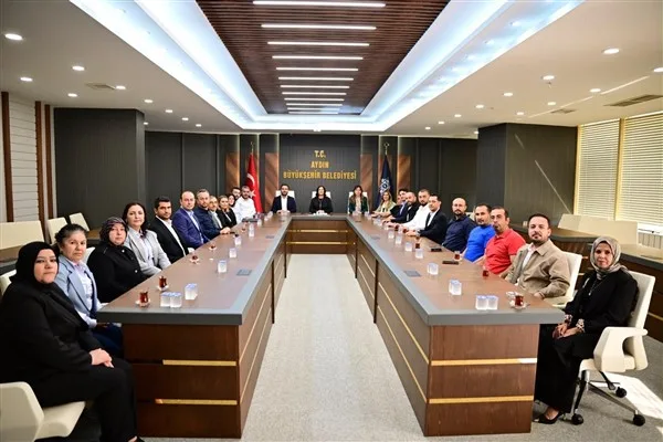 AK Parti Nazilli heyeti, Aydın Büyükşehir Belediye Başkanı Çerçioğlu’nu ziyaret etti
