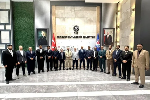 Trabzon’un projeleri Umman’dan gelen 15 kişilik heyete tanıtıldı