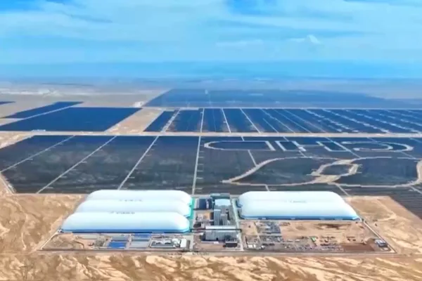 Çin’in ilk 100 MW kapasiteli CCES projesi hizmete girdi