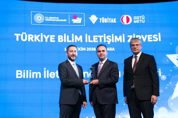 Konya Bilim Merkezi’ne bilim iletişimi ödülü