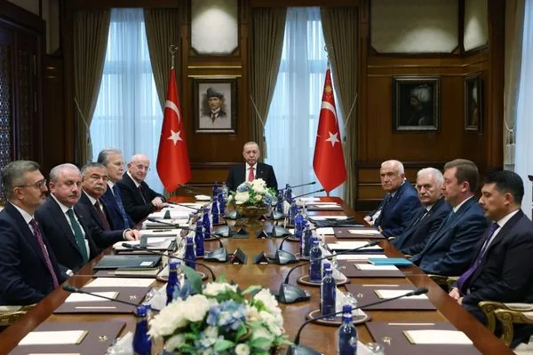 Cumhurbaşkanlığı Yüksek İstişare Kurulu, Erdoğan başkanlığında toplandı