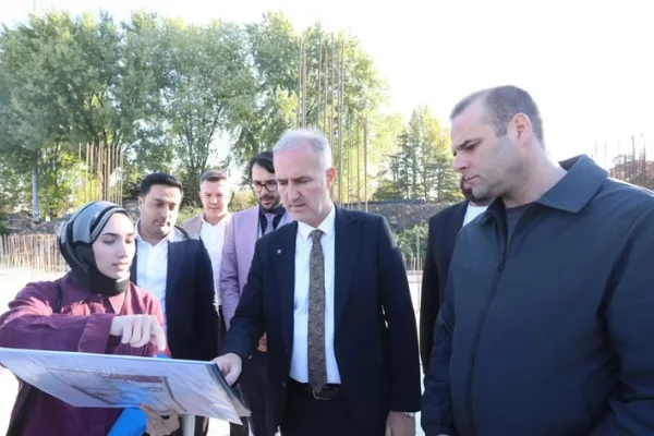 İnegöl’de Botanik Nikah ve Etkinlik Salonları projesinin yüzde 10’u tamamlandı