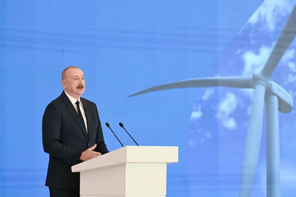 Aliyev, kayıp kişilerin akıbetine ilişkin konferansa hitap etti