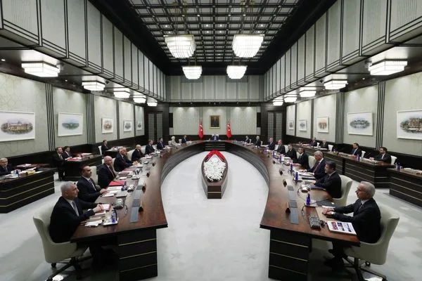 Cumhurbaşkanlığı Kabinesi, Cumhurbaşkanı Erdoğan başkanlığında toplandı