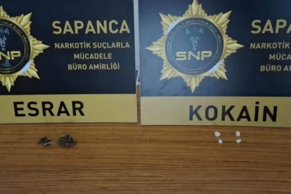 Sakarya’da uyuşturucu operasyonunda 1 kişi tutuklandı