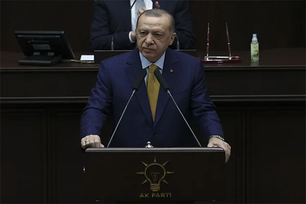 Erdoğan, TESK Genel Başkanı Mehmet Yiğiner’i Cumhurbaşkanlığı Külliyesi’nde kabul etti