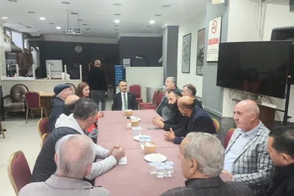 Vali İlhami Aktaş’tan, amcasını kaybeden Ahmet Önal’a taziye ziyareti