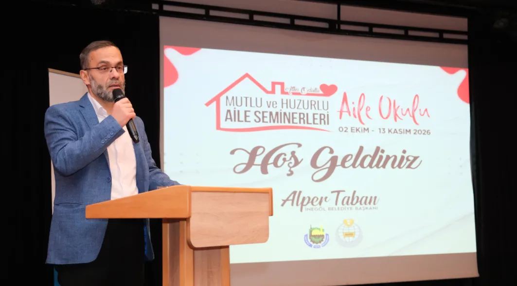 İnegöl’de Aile Okulu’nun 8. dönemi “Ailede Eğitimin Önemi” semineriyle başladı