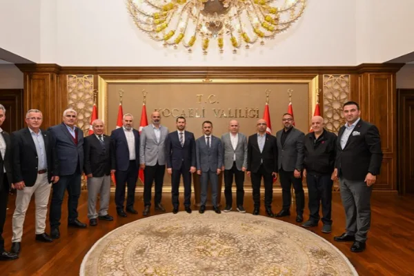 ARTKAFKON Başkanı Atılgan ve beraberindeki heyetten Vali Aktaş’a ziyaret