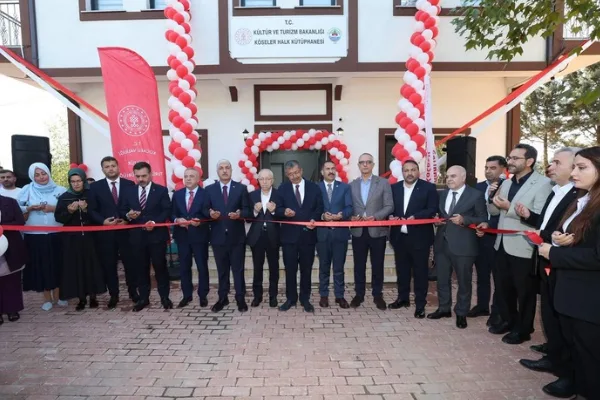 Dilovası Köseler Halk Kütüphanesi törenle hizmete açıldı