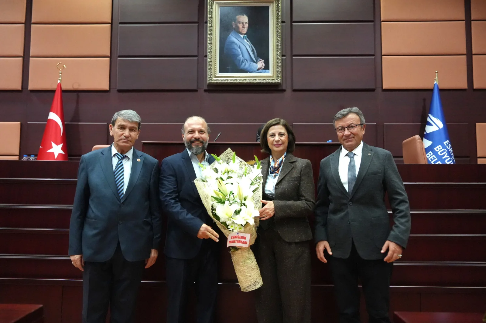 Başkan Ünlüce, Muhtarlar Günü’nde muhtarlarla bir araya geldi