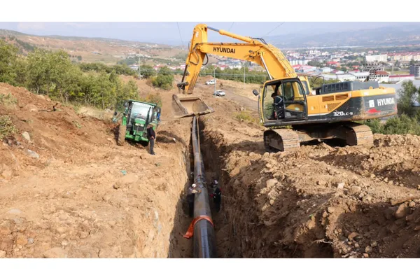 Bingöl’de 81 bin metrekarelik esnaf kompleksi için altyapı ve imar çalışmaları sürüyor
