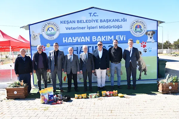 Keşan’da Dünya Hayvanları Koruma Günü kapsamında etkinlik düzenlendi