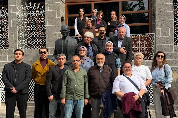 Elazığ Belediyesi Edebiyat Atölyesi’nden 31 kişilik grupla Diyarbakır gezisi