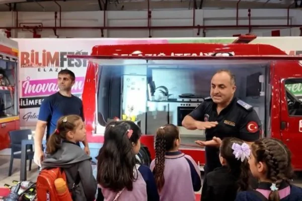BİLİMFEST Elazığ’da itfaiyeden
