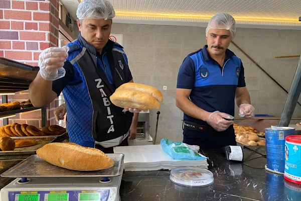 Gemlik’te fırınlarda gramaj, fiyat ve hijyen denetimi yapıldı