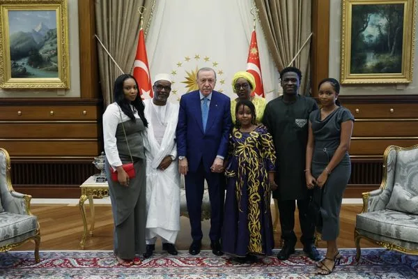 Erdoğan, Mali Büyükelçisi Oumarou Maiga’nın güven mektubunu kabul etti