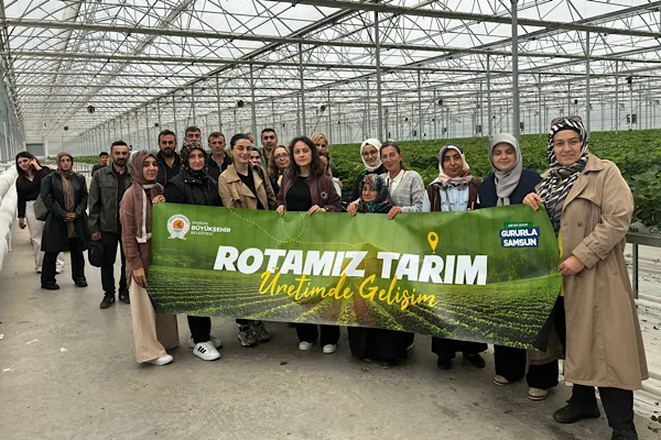 ROTARIM kapsamında Samsunlu üreticiler farklı tarımsal üretim modellerini inceliyor