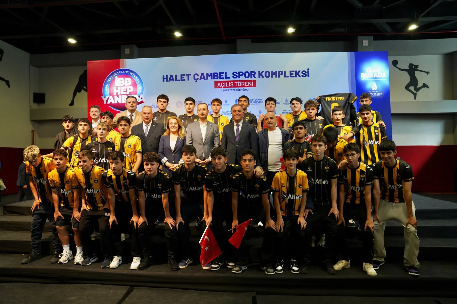 Halet Çambel Spor Kompleksi, İBB’nin 78’inci kapalı spor tesisi olarak açıldı