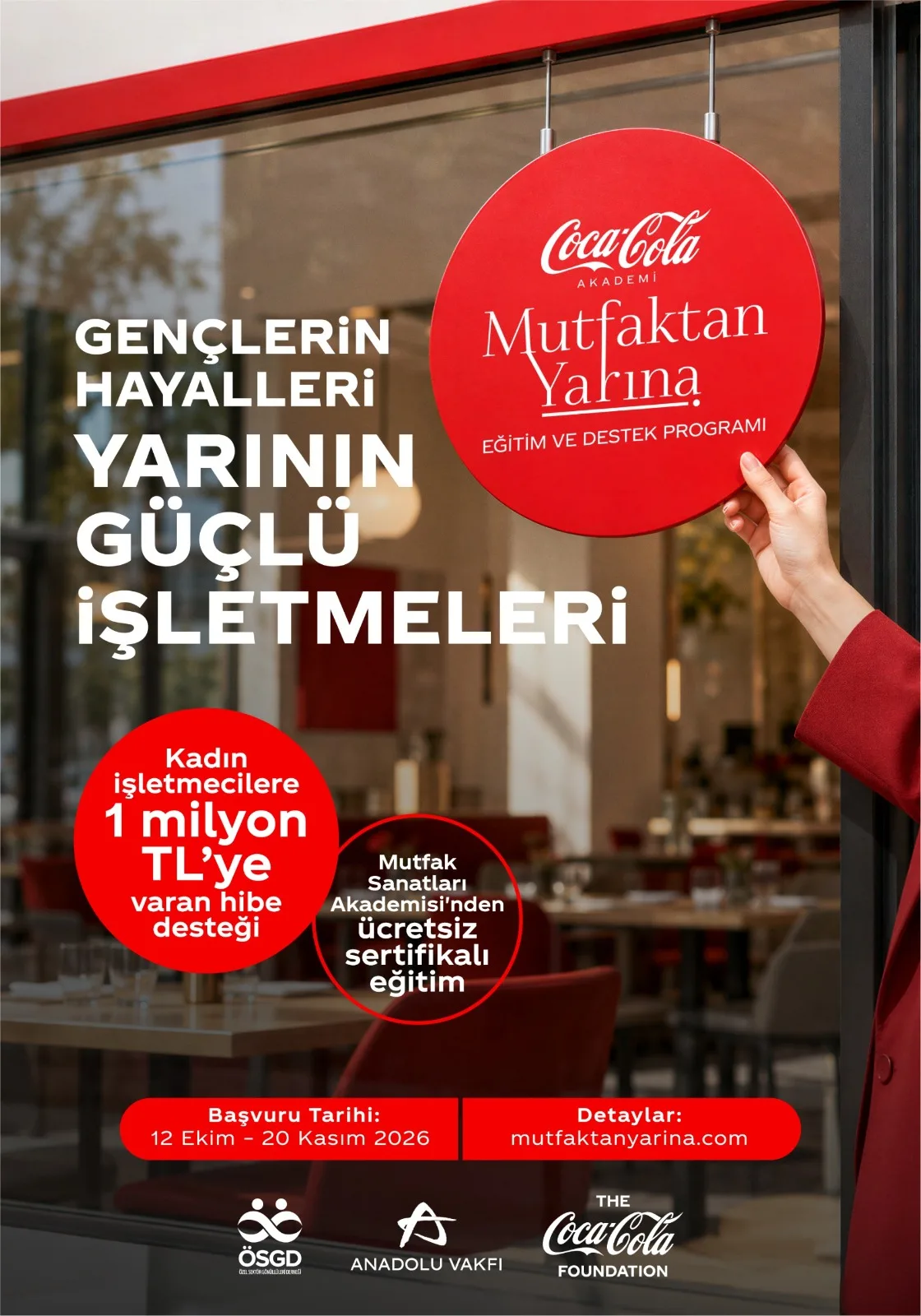 Coca-Cola Türkiye “Mutfaktan Yarına” uzanan yolculukta genç kadın işletmecilerin yanında